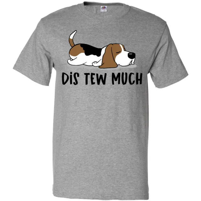 Inktastic Napping Dis Tew Much Hound Dog T-Shirt Animals Dogs Puppy Pup Cute Nap