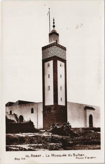 CPA AK MAROC RABAT La Mosquée du Sultan Flandrin (38164)