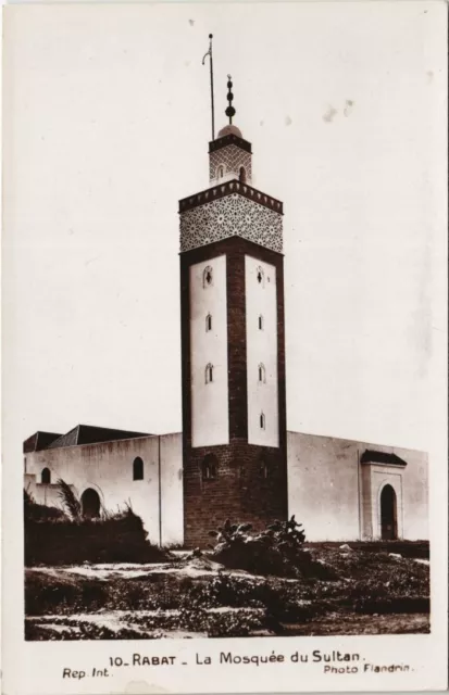 CPA AK MOROCCO RABAT The Mosque of the Sultan Flanders (38164)