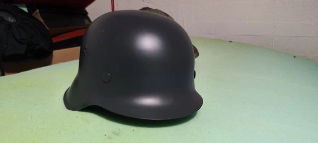Wehrmacht Repro Helm Mit Tarnüberzug