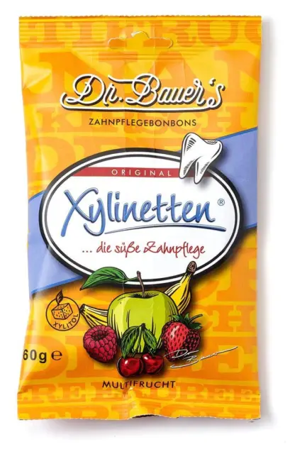 Dr. Bauer's Xylinetten Multi Frucht 60g