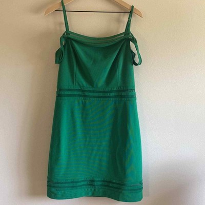 GUESS Off-The-Shoulder Shadow-Stripe Sheath Dress, Size 16