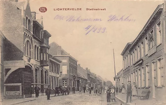 België - LICHTERVELDE (W. Vl.) Statiestraat