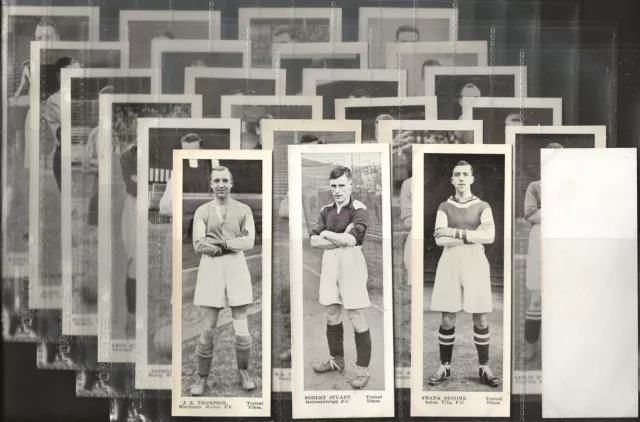 Topical Times-Full Set- Football Great Players (L24 Cards)