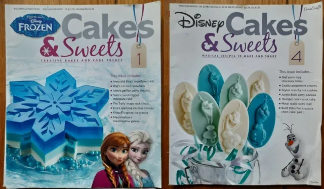 Disney Frozen Cakes & Sweets Magazine - Issues 1 & 4