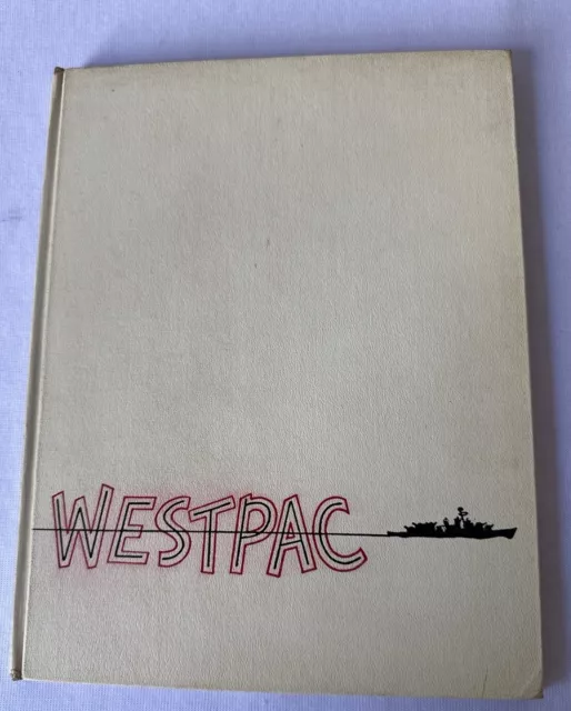 Vintage USS Wedderburn (DD-684) 1960- Westpac Deployment Cruise Book