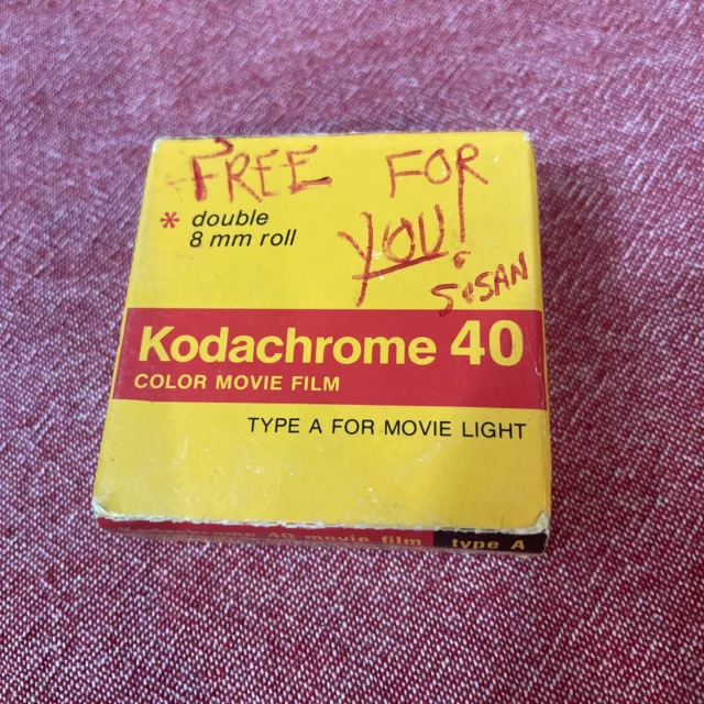 NIB Kodak KODACHROME 40 Super 8mm Movie Film KMA 459 Type A Exp. 10/1983