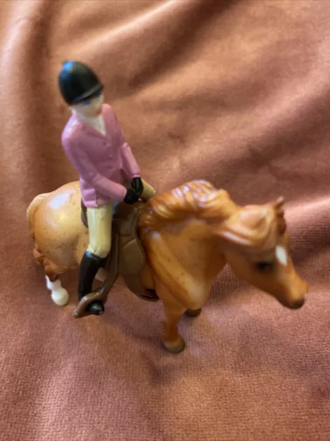 Breyer Horse Small Breyer Reeves Toy Model Horse, Saddle & Jockey