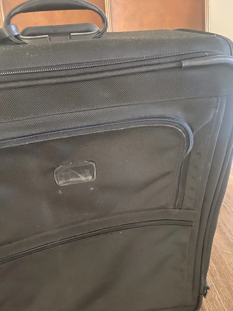 Tumi 22024DH Black Ballistic Nylon Rolling Wheeled 24" Suitcase Luggage Alpha 3