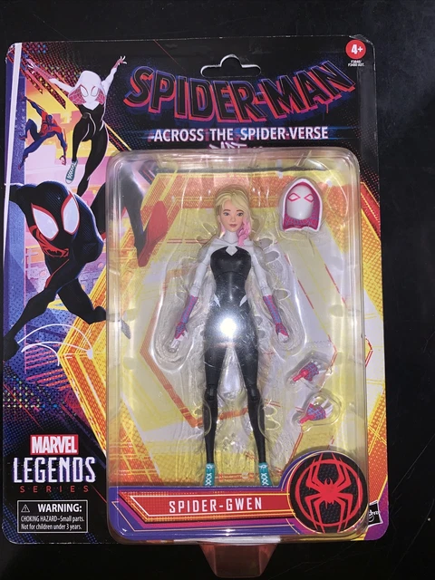 Marvel Spider-Man Across The Spider-Verse – Set 6 Action Figure Da 15 Cm, Ultimate Showdown, Con Accessori, Personaggi: Miles, Spider-Punk, Spot, Prowler, Spider-Man 2099