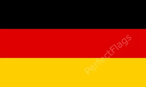 GERMAN FLAG - GERMANY NATIONAL FLAGS - Hand, 3x2, 5x3, 8x5 Feet