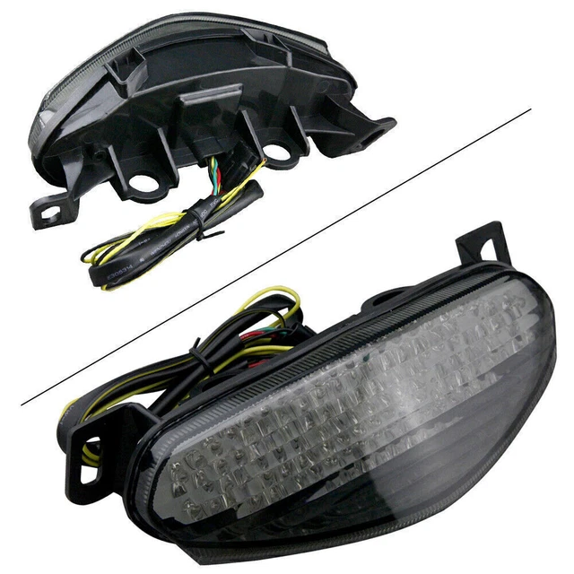 Motorcycle LED Taillight Brake Lamp For KAWASAKI NINJA 650R ER-6N/F 2009-2010