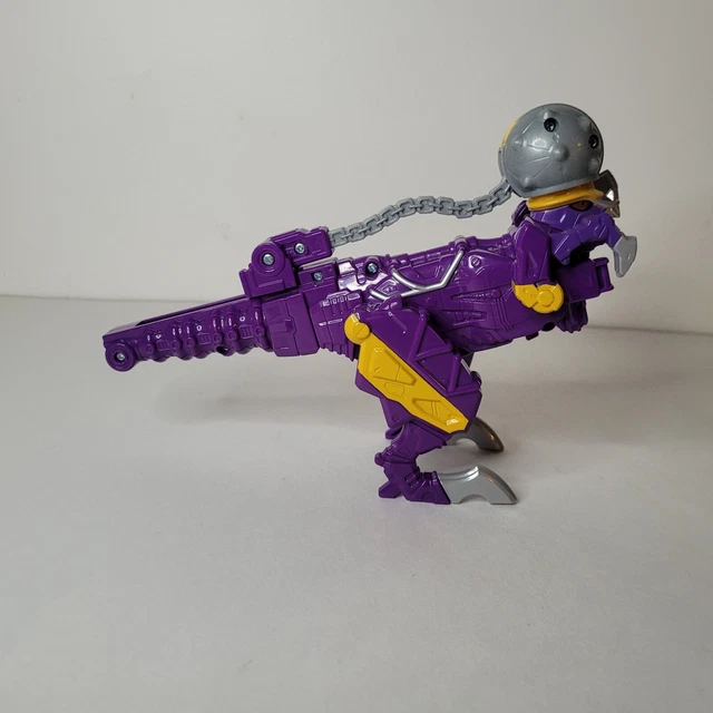 FIGURINE VIOLET POWER Rangers Dino Charge Pachy Zord seulement PAS DE