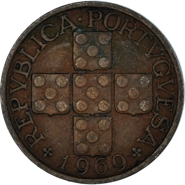 [#1312857] Moneda, Portugal, 20 Centavos, 1969