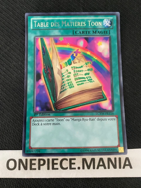 YU-GI-OH! Toon Table Of Contents - LDS1-EN069 Ultra Rare 1st Edition - View #6