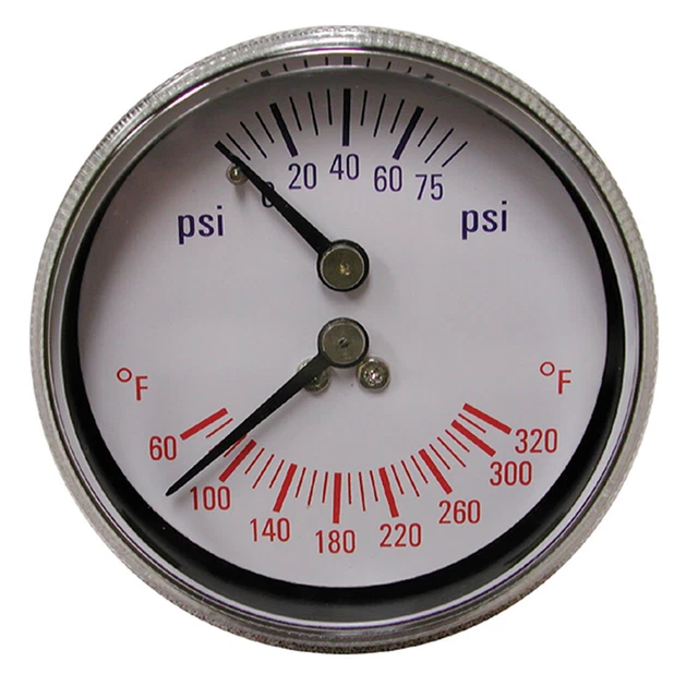 Jones Stephens J40558 2-1/2 TRID ANG W/ 1 STEM 1/4 NPT