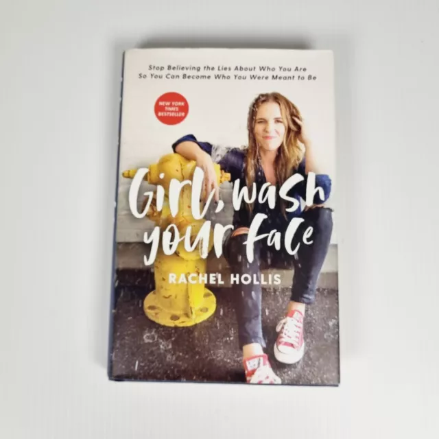 Girl Wash Your Face by Rachel Hollis Hardcover 2018 Motivational Inspirational