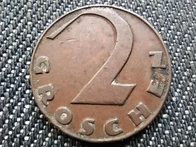 Austria 2 Groschen Coin 1926