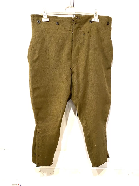 Pantalon Militaire Français WW2 Colonial - Bataille De France 1940 - Très Bon état
