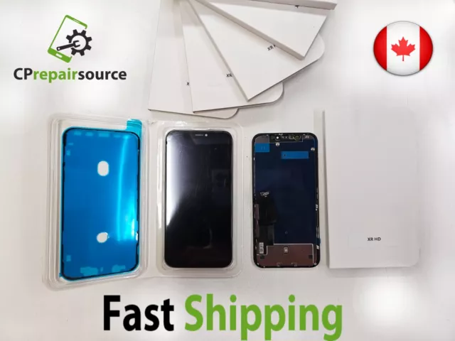 HD iPhone XR LCD Screen Display Touch Digitizer Assembly Replacement + Seal