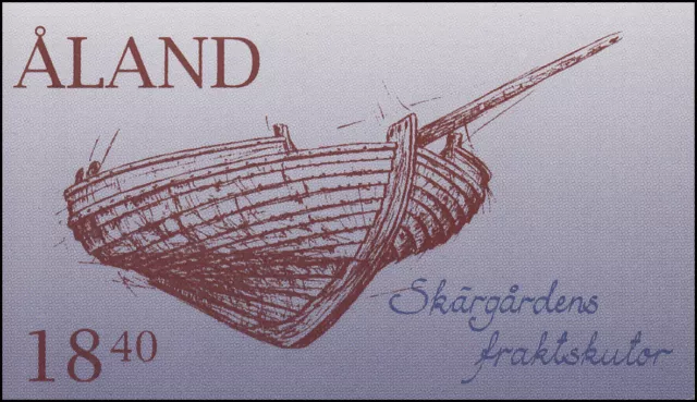 Aland Brand Booklets 3 Sailboats of the Archipelagos, Mint **