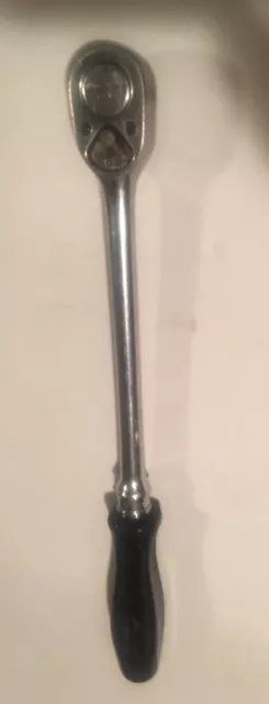 Snap On Tools FL721 Long Handle 3/8" Dr Ratchet 11"  Working Shows Wear ￼