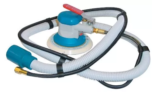 Hutchins 3950 6" Lightweight Random Orbital Air Sander with Vacuum