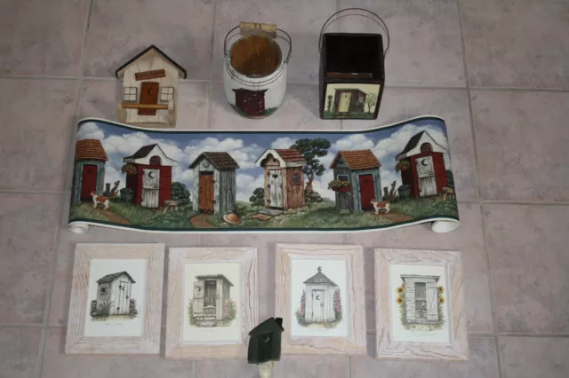 Lote de decoraciones temáticas para el hogar fuera de casa