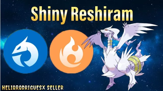 Shiny 6IV Kyurem Reshiram and Zekrom Legendary Pokemon With -  Israel