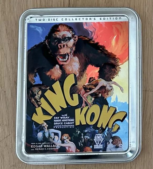 king kong 2 disc collector dvd