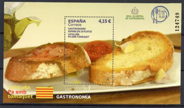 [2123] Spain 2021 Gastronomy good sheet very fine MNH
