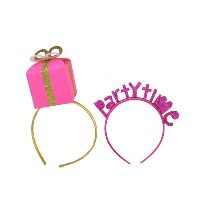 2 PCS Costume Party Supplies Birthday Party Favors Kids Headband Cute