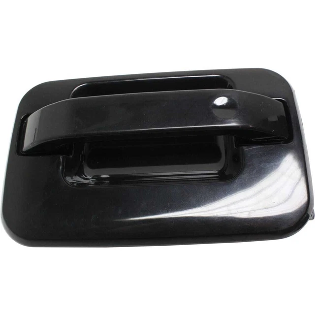 Exterior Door Handle For 04-14 Ford F150 Rear Driver Side Smooth Black
