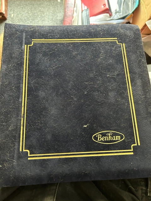 Benham Blau Mehrring Leer Erster Tag Cover Album Mit Einsätzen