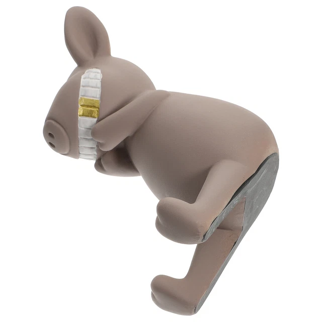 Soporte para móvil Piggy manualidades para niños soporte para smartphone resina de café