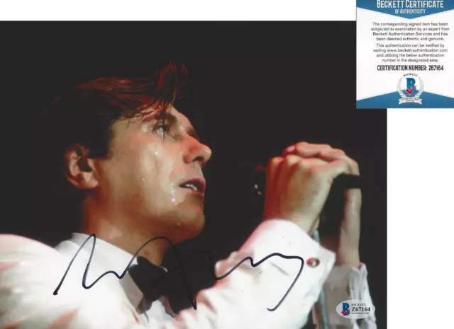 Bryan Ferry - Roxy Music Lead Singer - Signed 8X10 Photo E Beckett Coa Bas