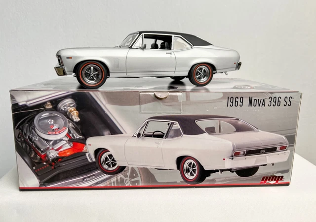 GMP NOVA SS バーガンディ 1/18 Peach State Collectibles GMP 8024 1968 Chevy Nova SS 350 1