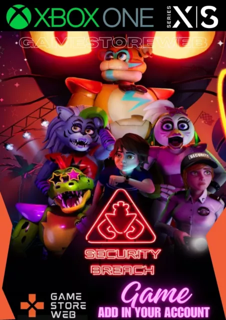 MMS GAMES - FIVE NIGHTS AT FREDDY'S: SECURITY BREACH XBOX - CÓDIGO