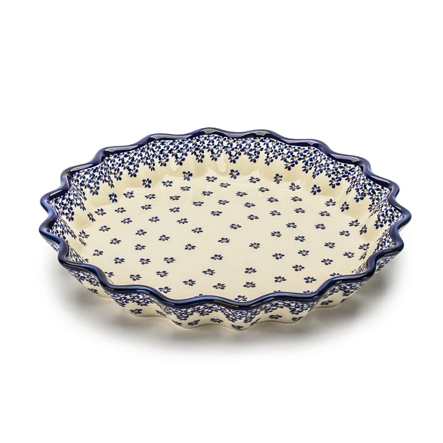 Bunzlauer Keramik Ø 32cm TARTEFORM Quicheform Kuchenform Backform Obstkuchenform