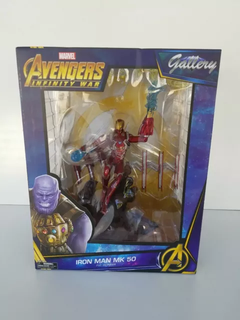 DIAMOND Marvel Gallery Avengers Infinity War: Iron Man Mk 50 PVC,MINT SEALED