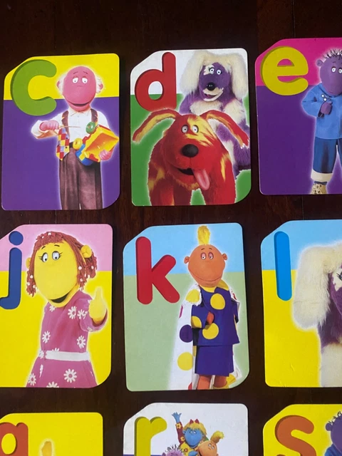 TWEENIES FLASHCARDS CBEEBIES 2006 A-Z complete alphabet magazine & TV ...