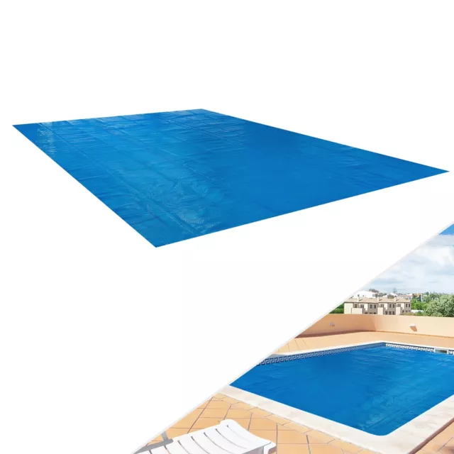 AREBOS Telo riscaldamento solare copertura termica per piscina 400my (0,4mm)