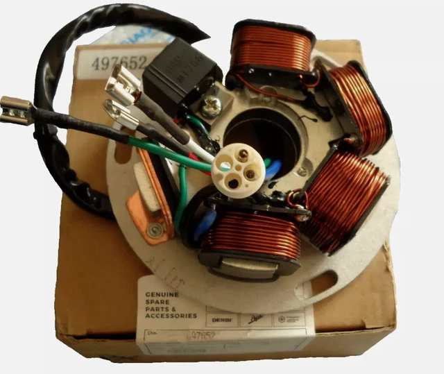 497652 STATORE ORIGINALE PIAGGIO VESPA PX 125 2000 00 1300000059039 - Foto 4