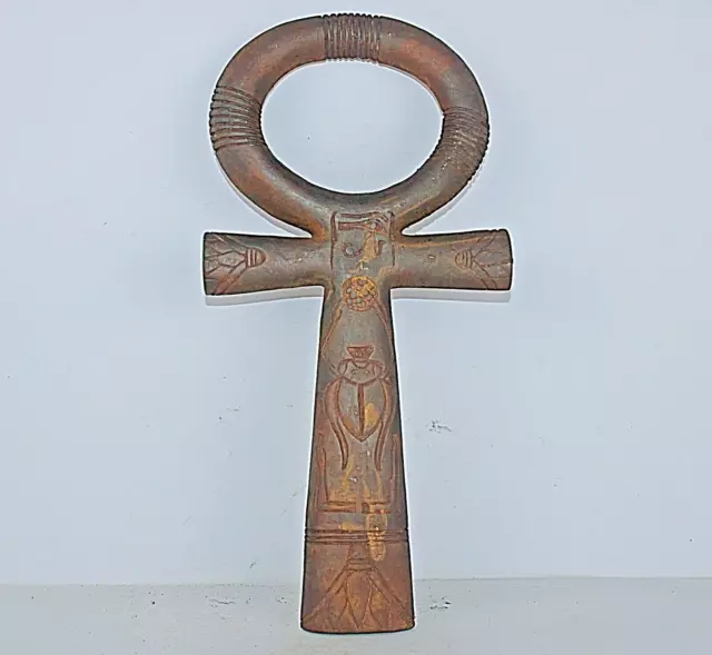 Rare Ancient Egyptian Stone Ankh key of Life For Long Life in Egyptian Mythology