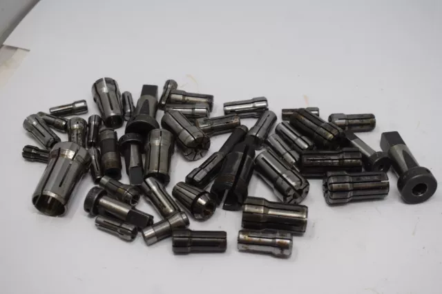 LARGE Mixed Lot of Collet Holders, Various brands & sizes