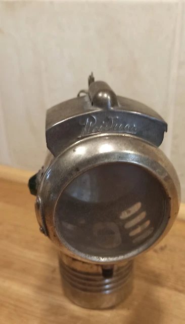 Ancienne Lampe De Vélo Carbure Acétylène MIRA Années 1920-1930 - Vélocipède, Bicyclette - Occasion