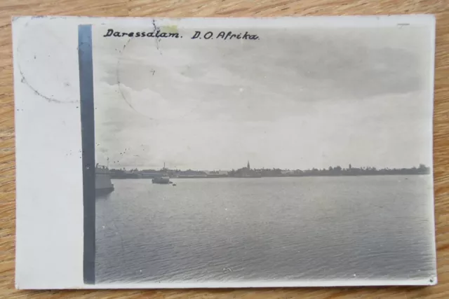 Ansichtskarte DOA Deutsch Ostafrika Dar es Salam Kolonien 1914 Marinepost (1