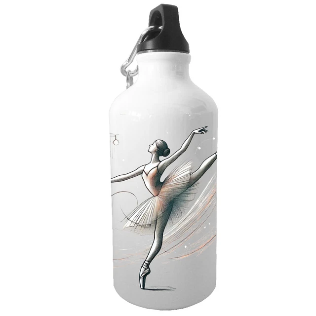 Gourde Isotherme Euroweb Aluminium 800ml - Avec Mousqueton - Neuve