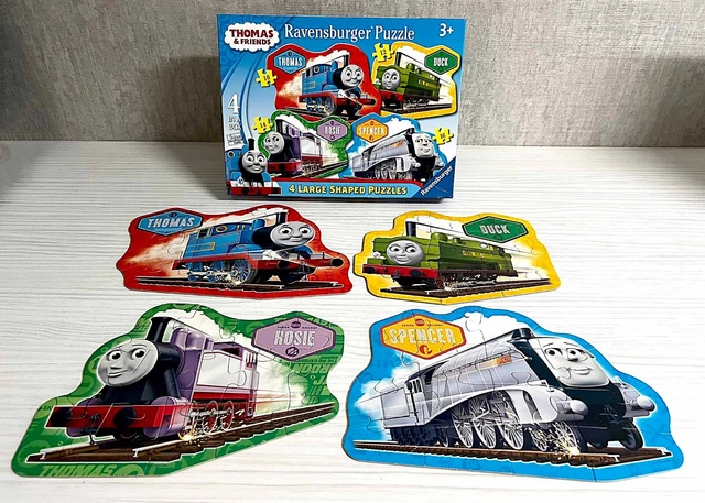 THOMAS THE TANK Engine & Friends 4 Puzzles in One Box Age 3 ...