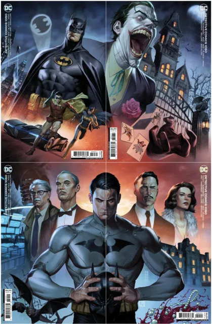 DETECTIVE COMICS #1050 (JORGE MOLINA CONNECTING COVER SET OF 4) ~ DC Comics